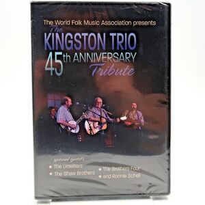 The Kingston Trio 45th Anniversary Tribute DVD 2003 Folk Music Ronnie Schell
